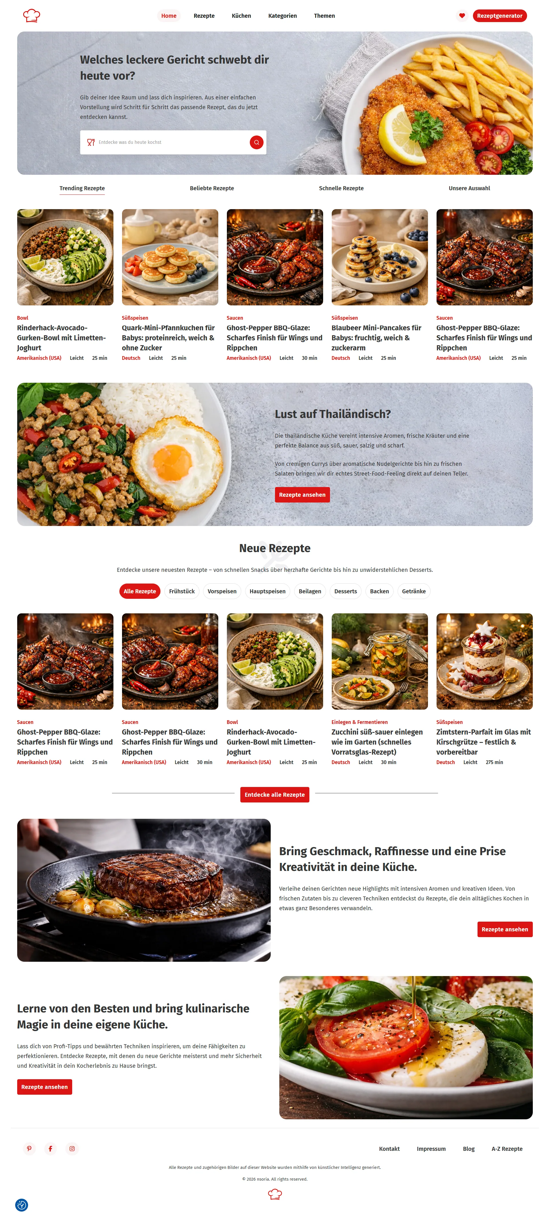 Rezeptwelt Website